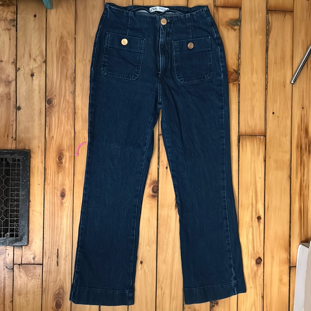 Zara Sailor flare jeans
